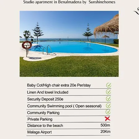 Breathtaking Studio, Amazing Views, Pool, Apartment *